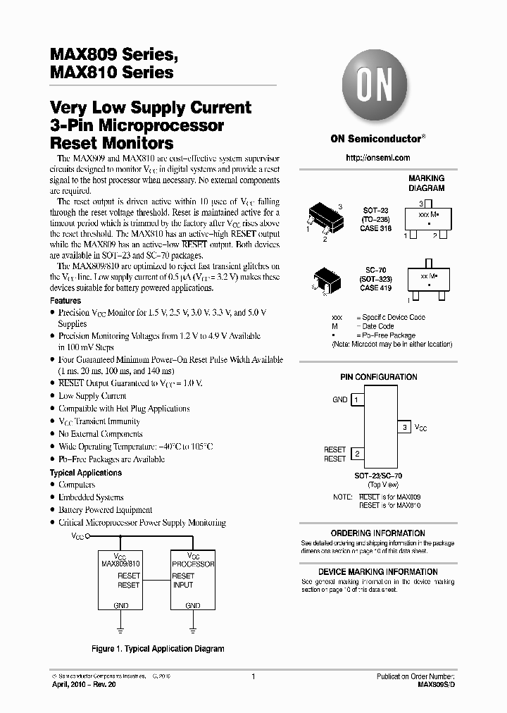 MAX809SN160T1_4971321.PDF Datasheet