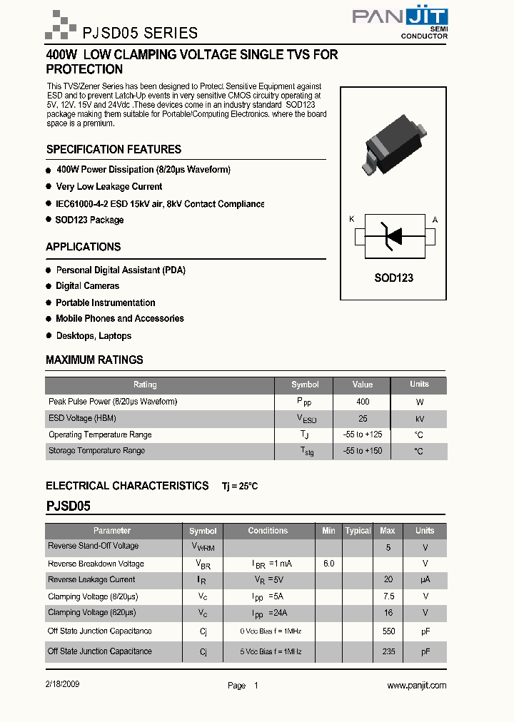 PJSD24_4972706.PDF Datasheet