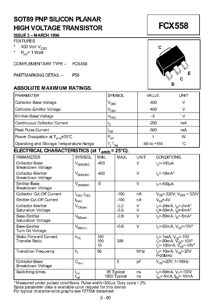 FCX458_4973055.PDF Datasheet