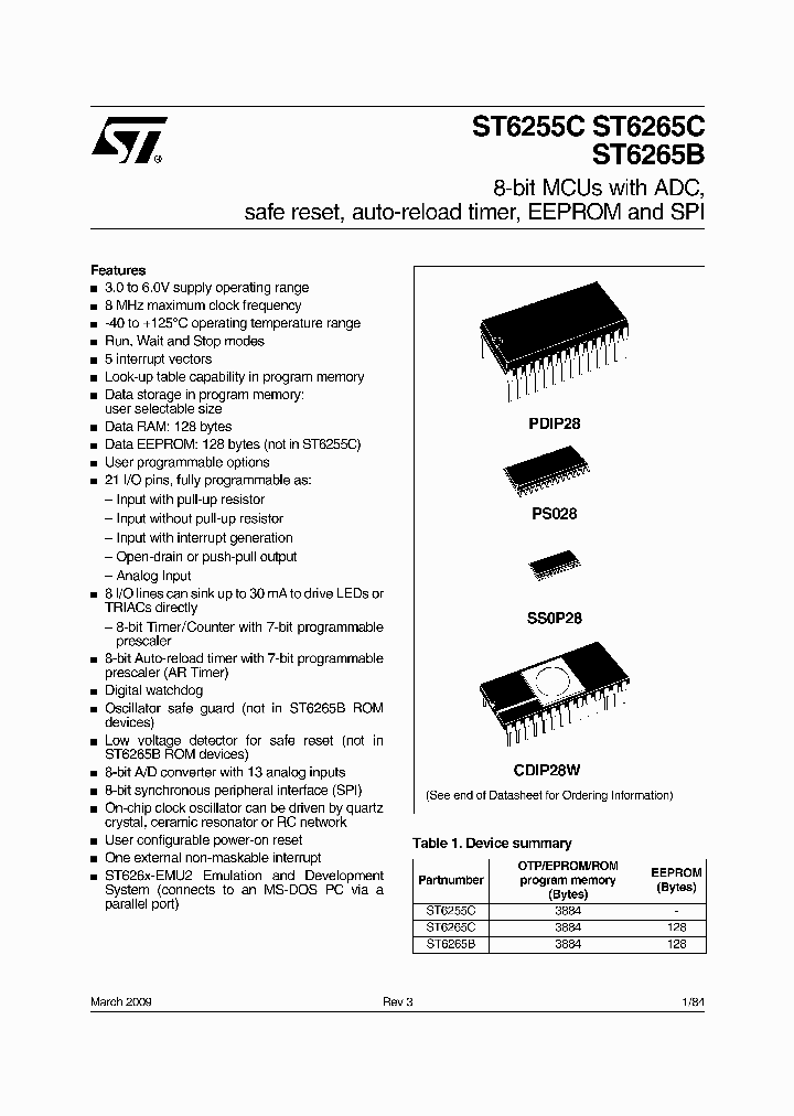 ST62T65CN3_4973797.PDF Datasheet