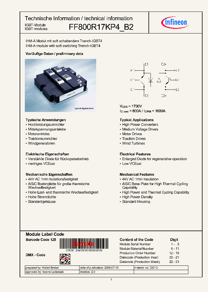 FF800R17KP4B2_4973972.PDF Datasheet