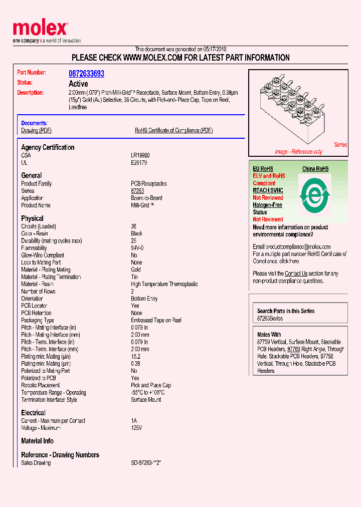 87263-3693_4975108.PDF Datasheet