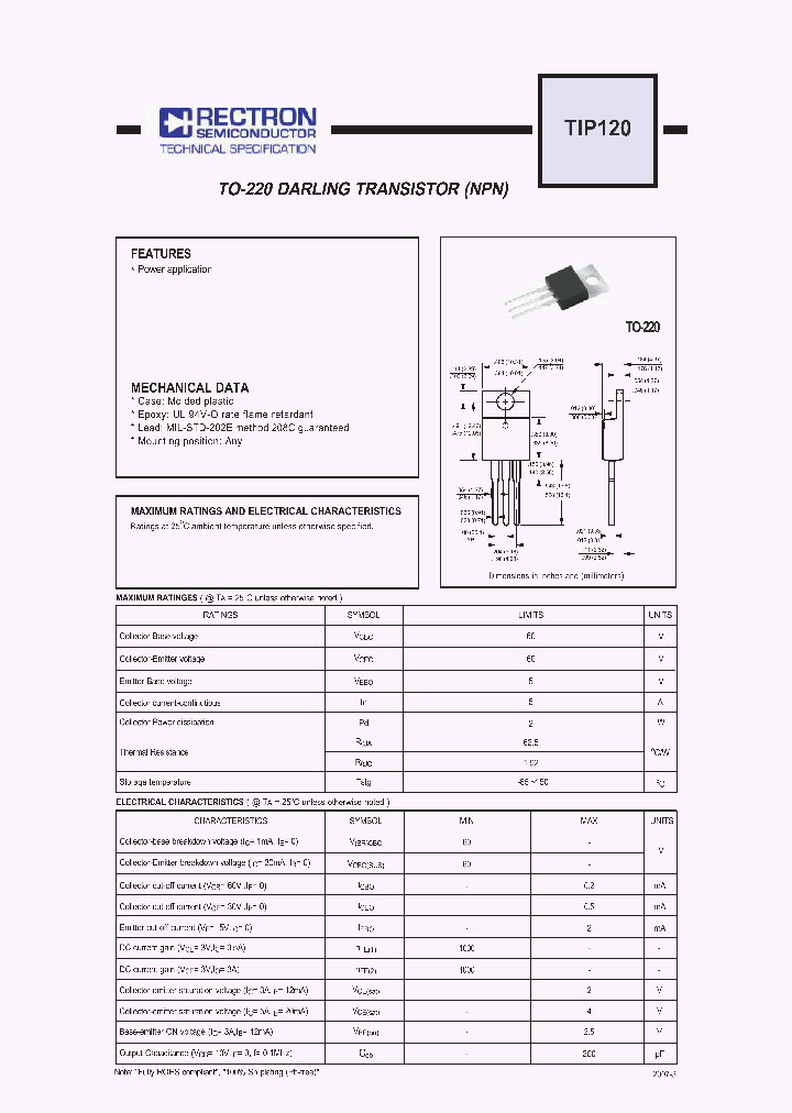 TIP120_4976405.PDF Datasheet