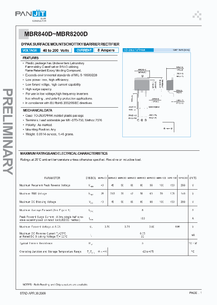 MBR850D_4976529.PDF Datasheet