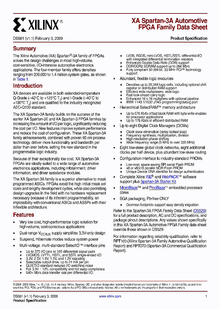 XA3S200A_4977421.PDF Datasheet