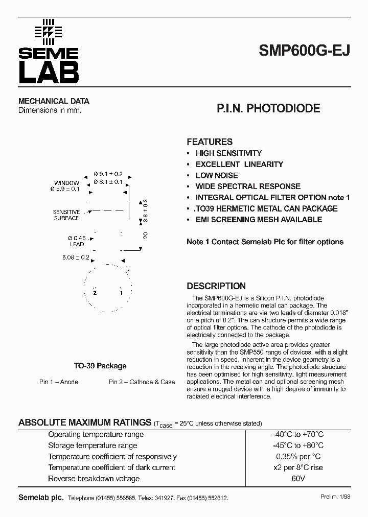 SMP600G-EJ_4979299.PDF Datasheet