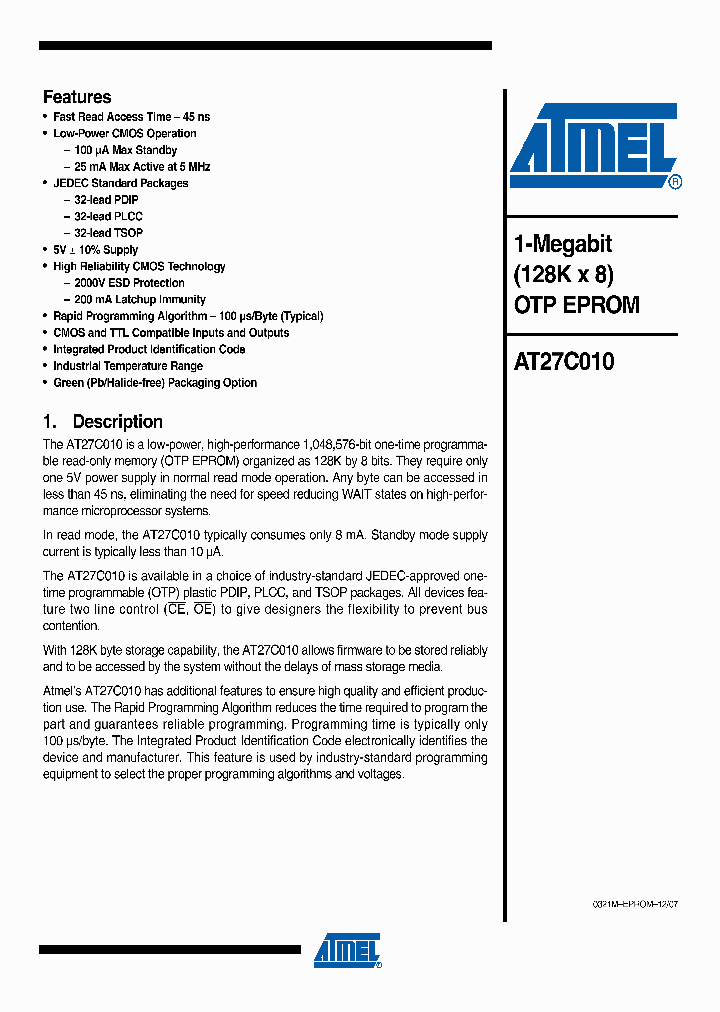 AT27C010_4981543.PDF Datasheet