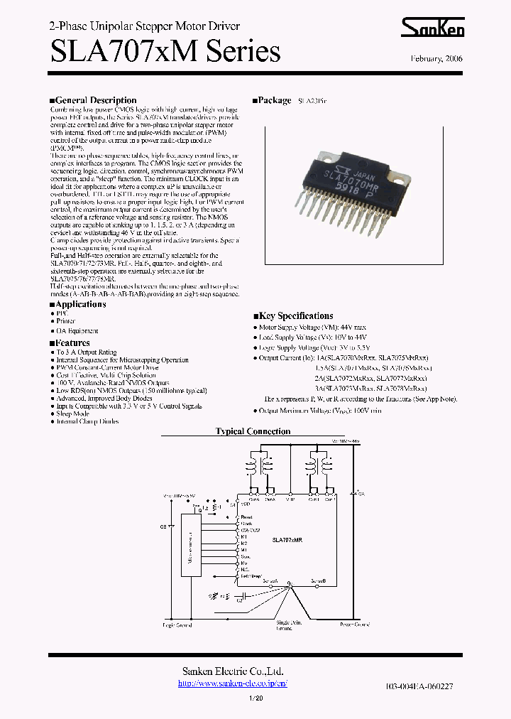 SLA707XM_4982557.PDF Datasheet