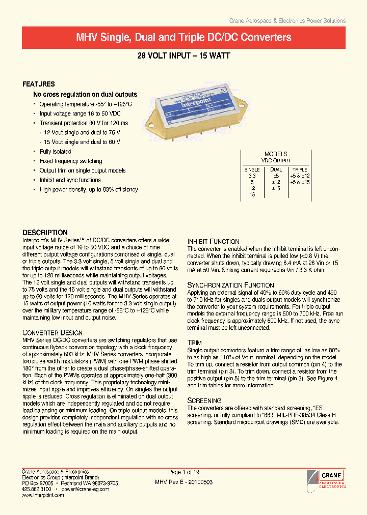 MHV2812S_4983509.PDF Datasheet