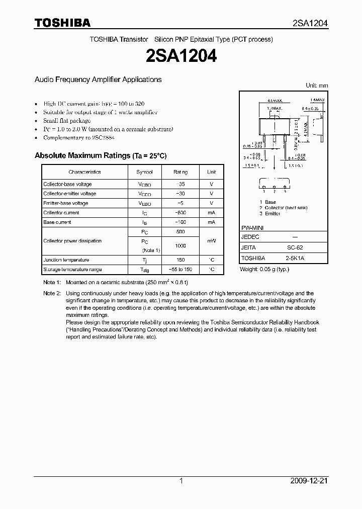 2SA120409_4983545.PDF Datasheet
