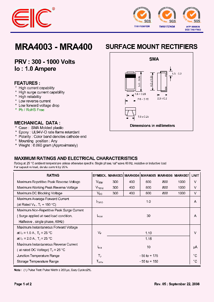MAR4003_4983647.PDF Datasheet