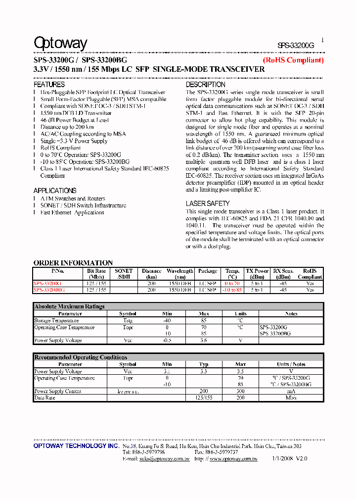 SPS-33200G08_4985309.PDF Datasheet