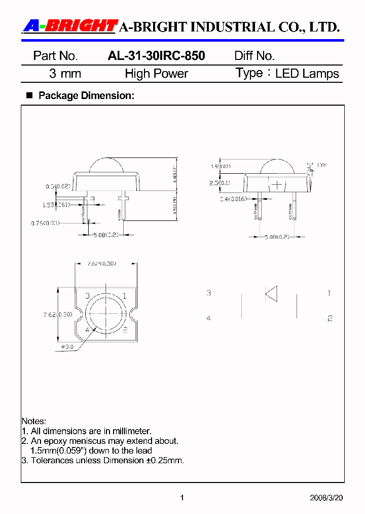 AL-31-30IRC-850_4985534.PDF Datasheet