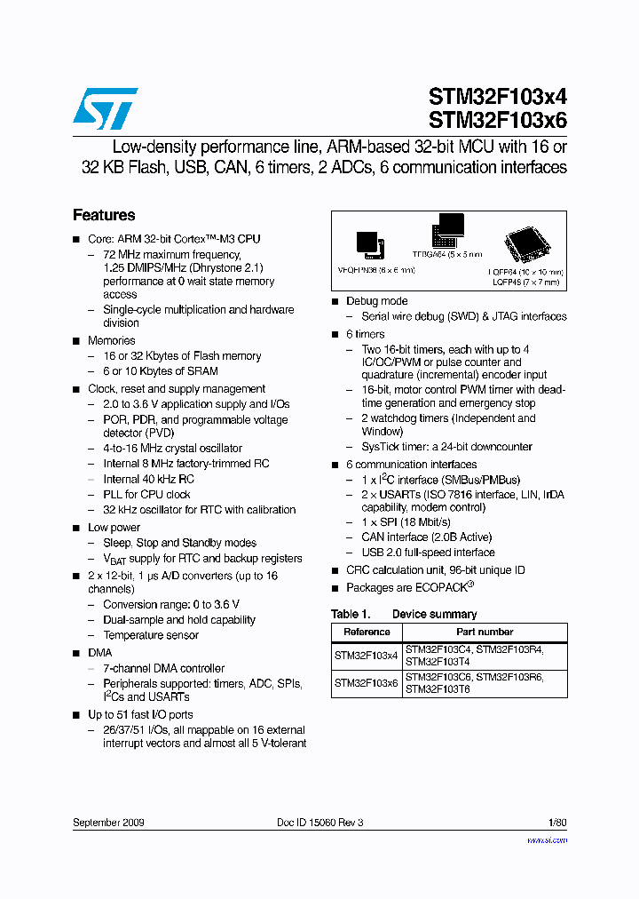 STM32F103R4_4986041.PDF Datasheet