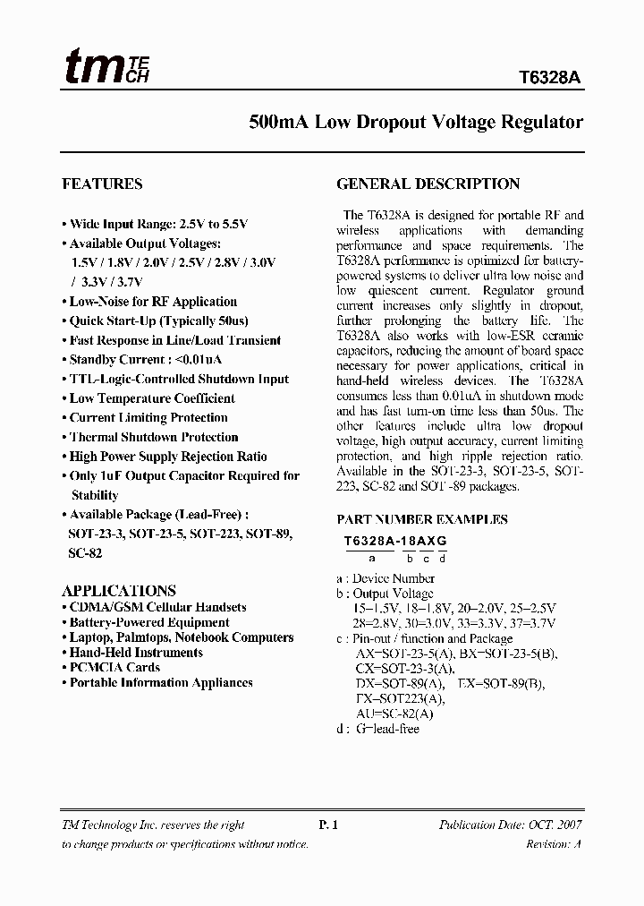 T6328A_4986501.PDF Datasheet