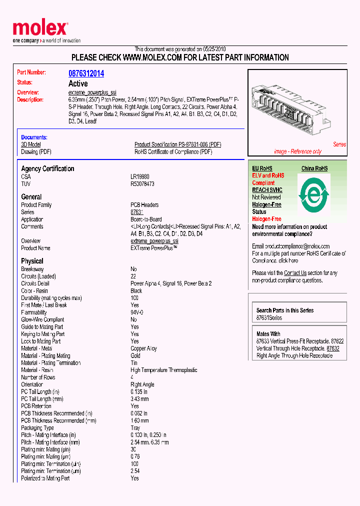0876312014_4986572.PDF Datasheet