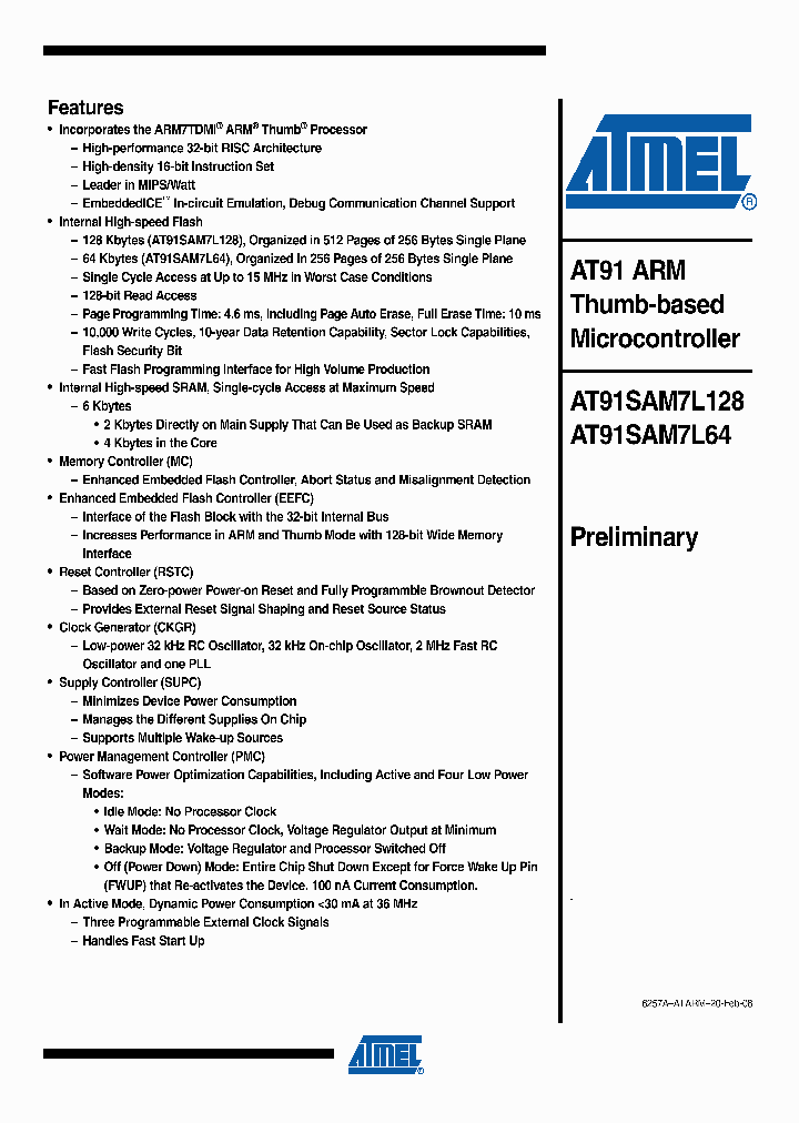 AT91SAM7L128_4986784.PDF Datasheet