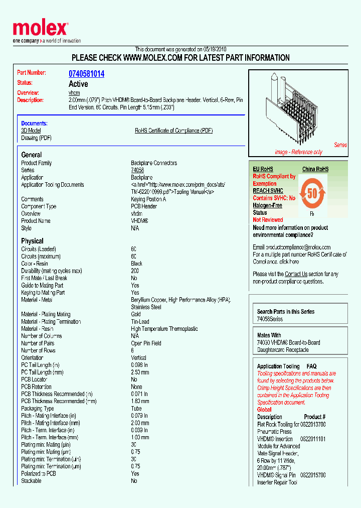 0740581014_4987014.PDF Datasheet