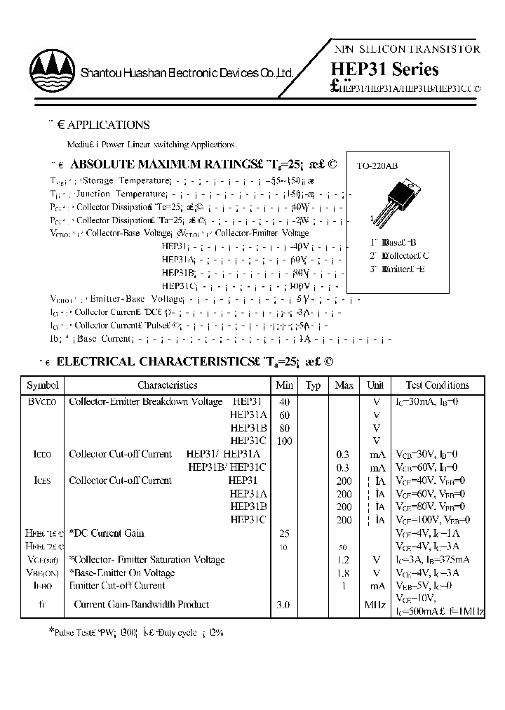 HEP31_4987995.PDF Datasheet