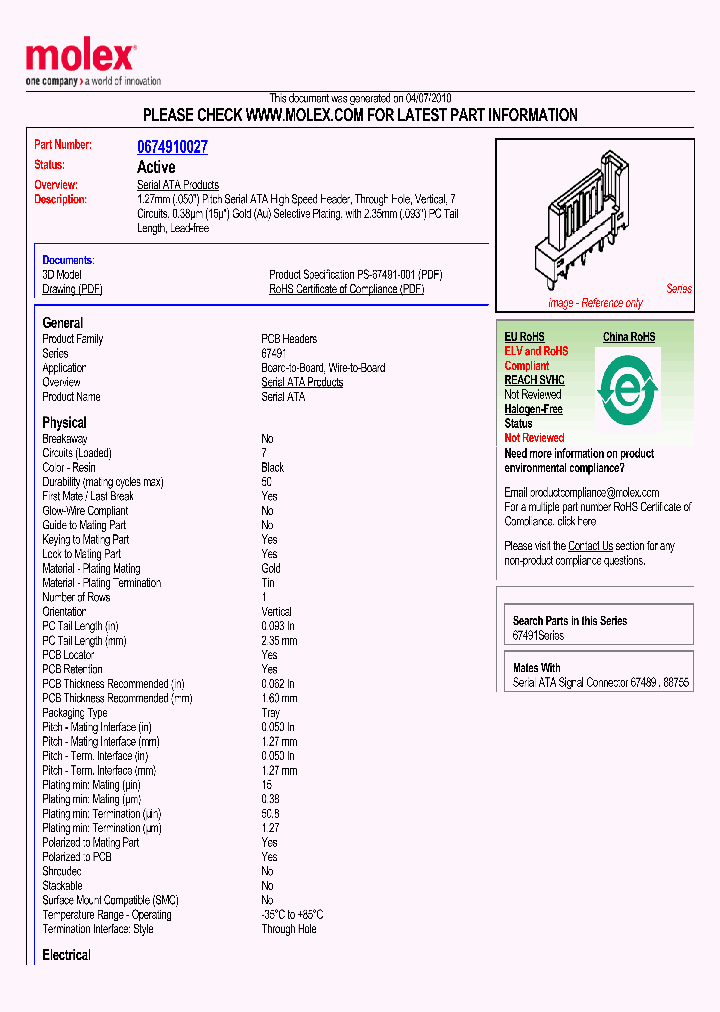 67491-0027_4988200.PDF Datasheet