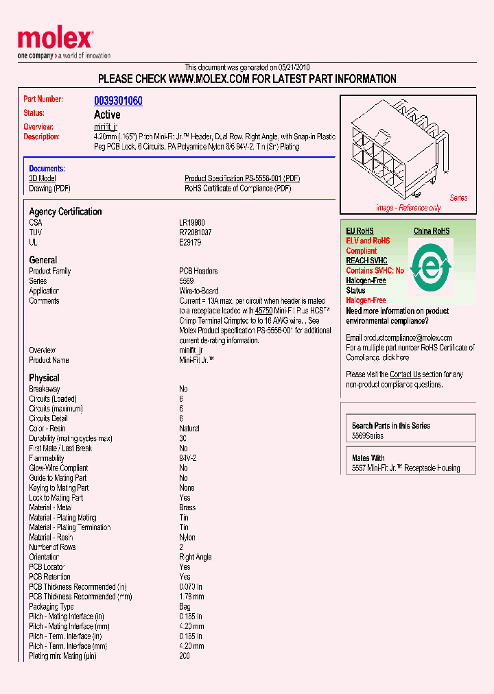 0039301060_4988350.PDF Datasheet