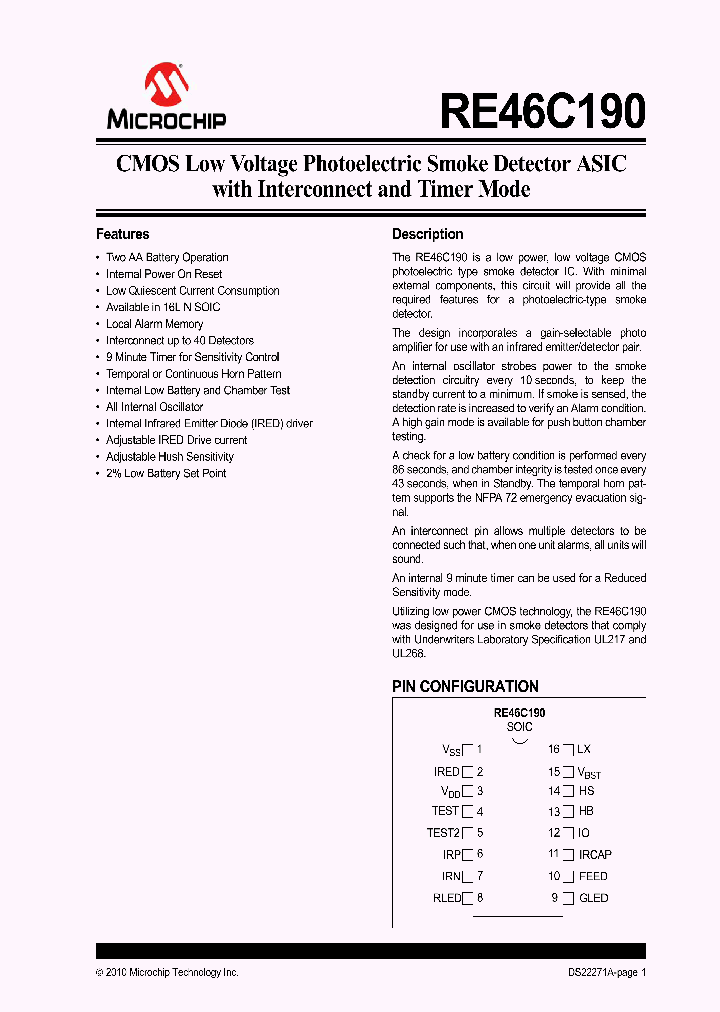 RE46C190_4988761.PDF Datasheet