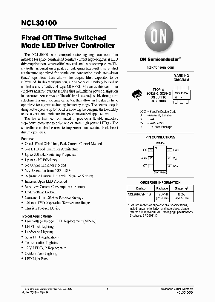 NCL30100_4989208.PDF Datasheet