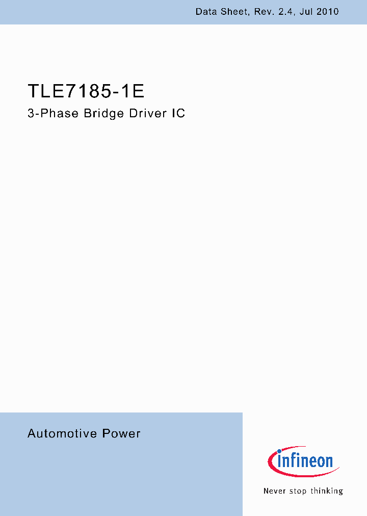 TLE7185-1E_4991564.PDF Datasheet