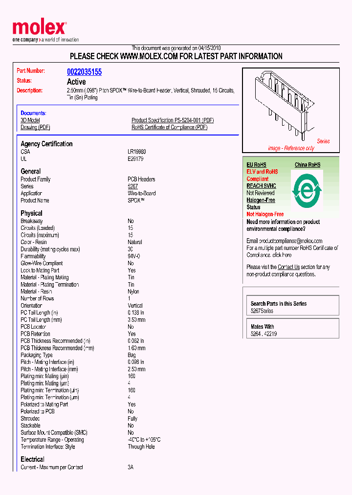 0022035155_4991574.PDF Datasheet