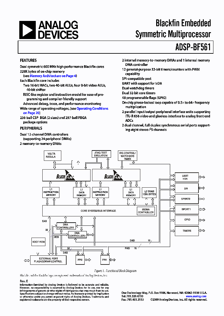 ADSP-BF561SBB500_4992168.PDF Datasheet