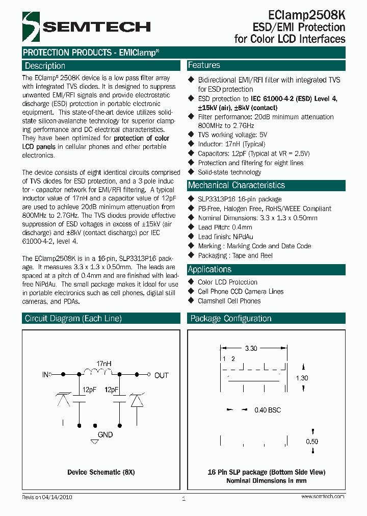 ECLAMP2508K_4993098.PDF Datasheet