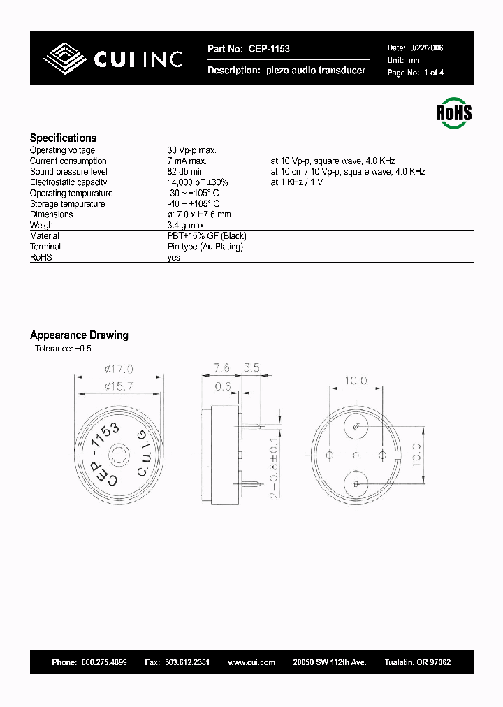 CEP-1153_4993119.PDF Datasheet