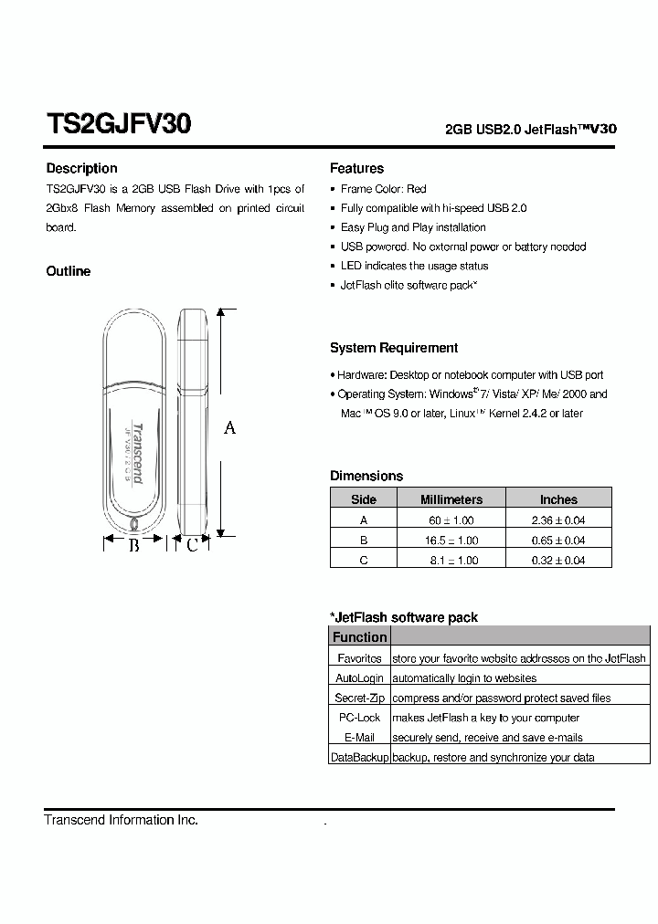 TS2GJFV30_4993680.PDF Datasheet