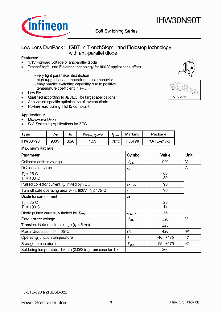 IHW30N90T_4995459.PDF Datasheet