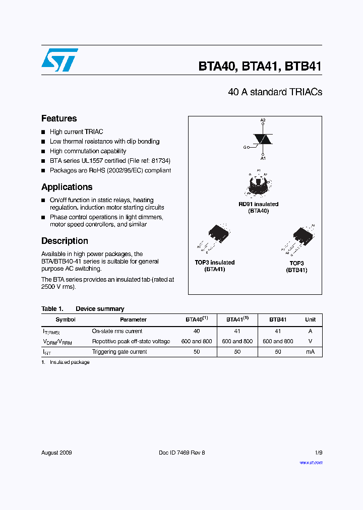 BTA41_4995466.PDF Datasheet