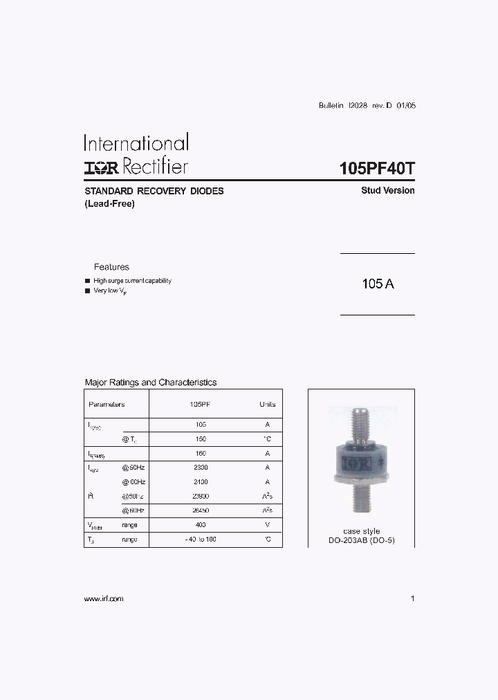 105PF_4996132.PDF Datasheet