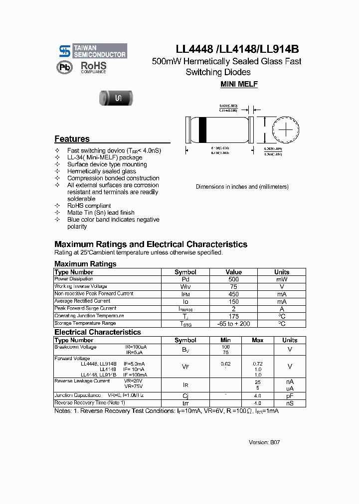 LL4148_4996528.PDF Datasheet