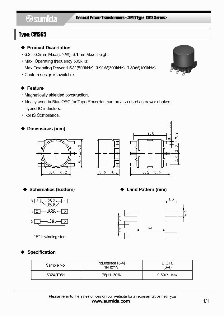 CMS65_4999437.PDF Datasheet