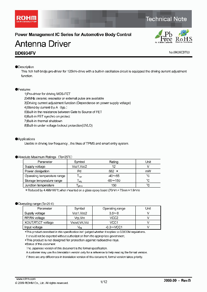 BD6934FV_5001180.PDF Datasheet