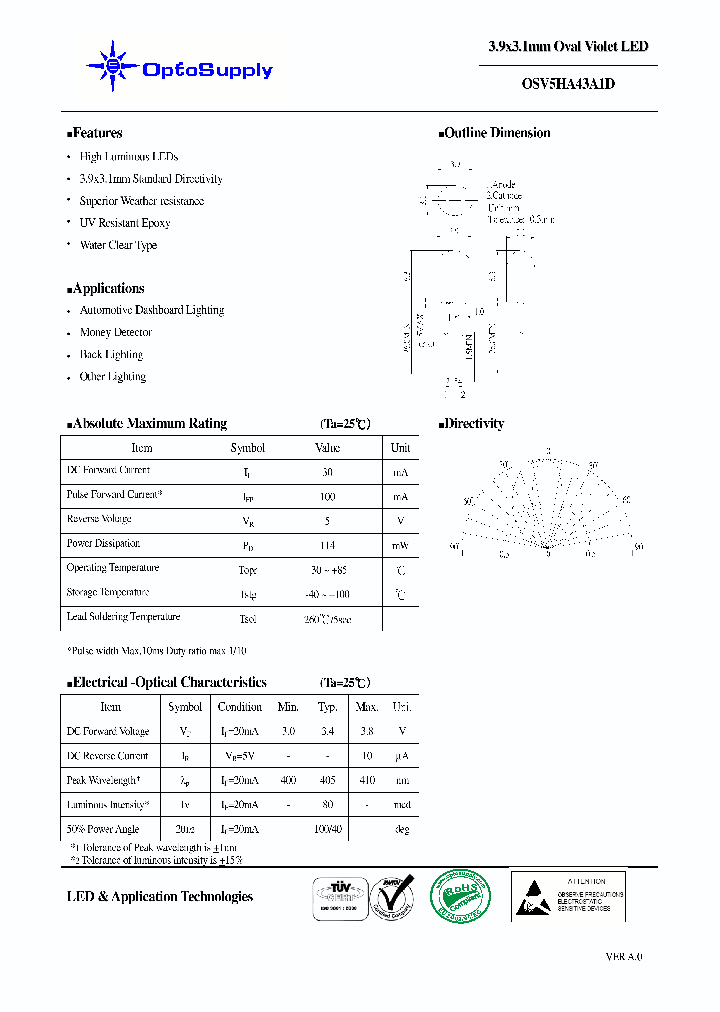 OSV5HA43A1D_5004205.PDF Datasheet