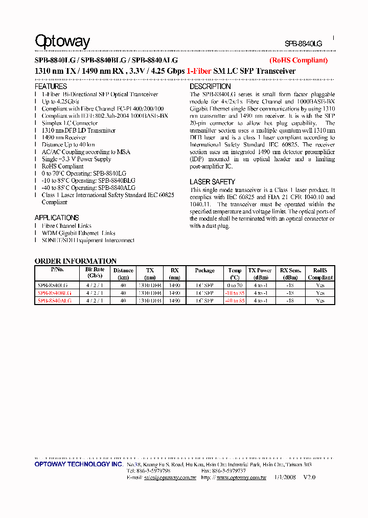 SPB-8840ALG_5004413.PDF Datasheet