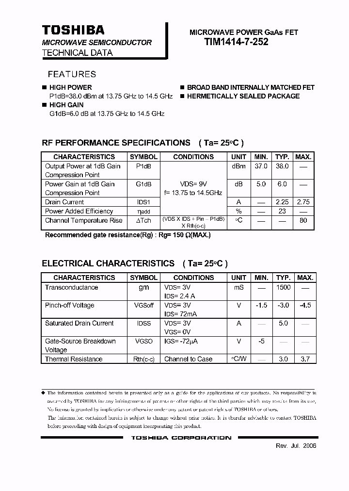 TIM1414-7-252_5007867.PDF Datasheet
