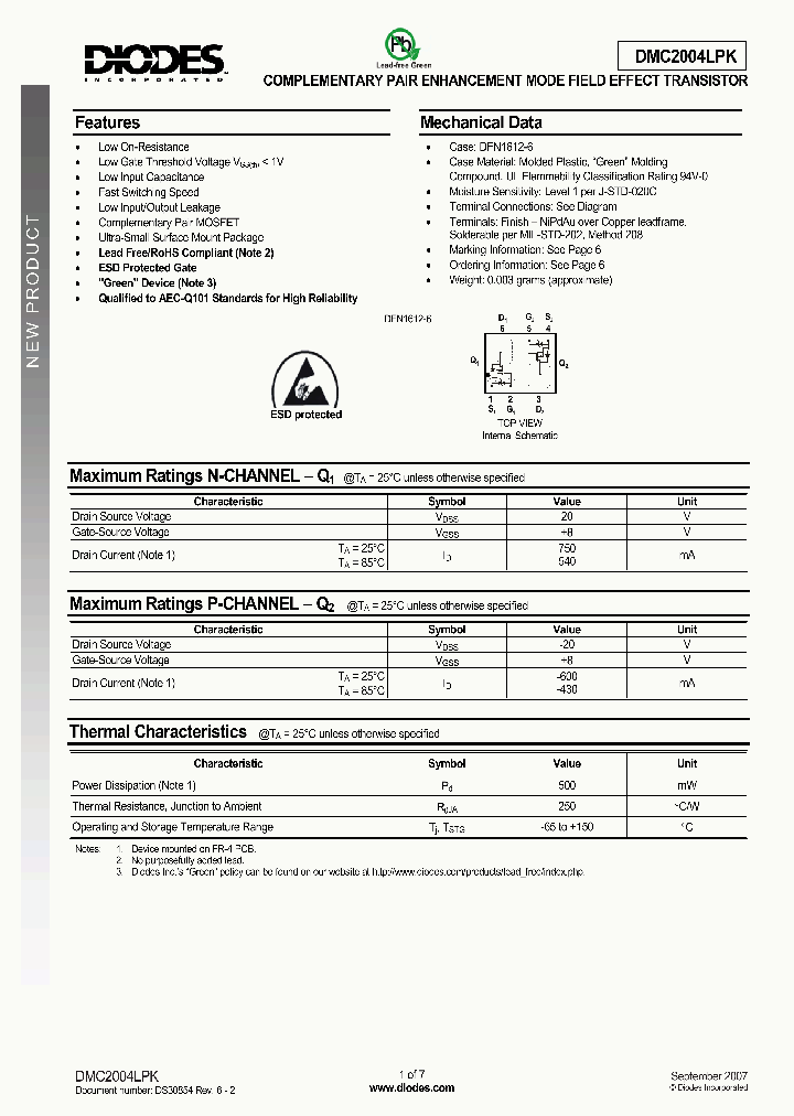 DMC2004LPK_5011117.PDF Datasheet