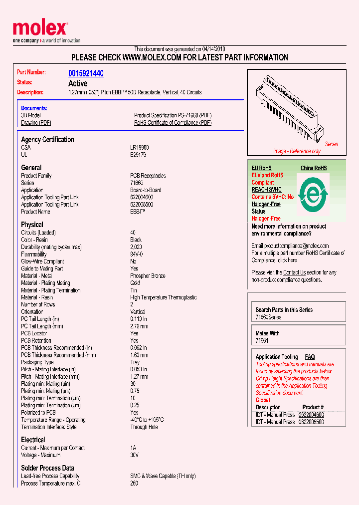 0015921440_5011647.PDF Datasheet