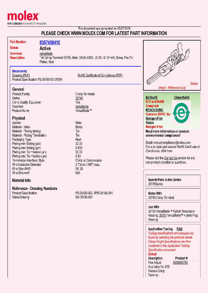 35745-0410_5011994.PDF Datasheet