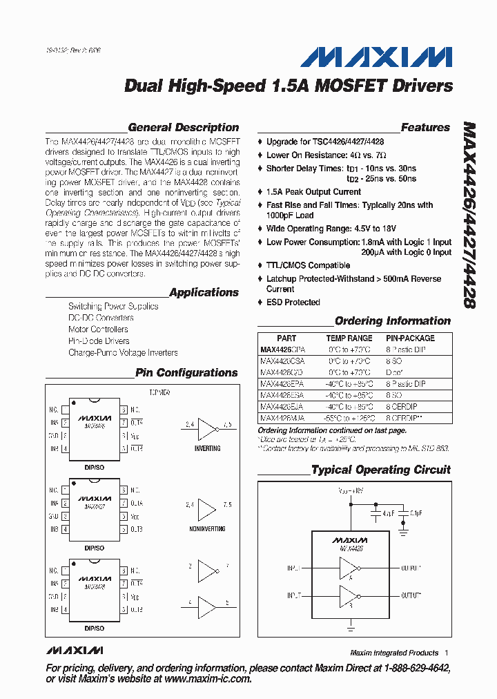 MAX4428CD_5012129.PDF Datasheet