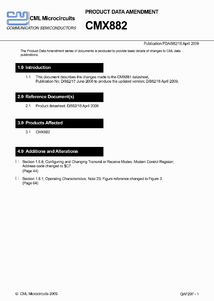 CMX882_5012606.PDF Datasheet