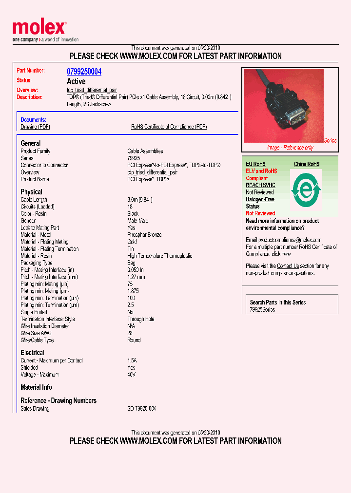 79925-0004_5013038.PDF Datasheet