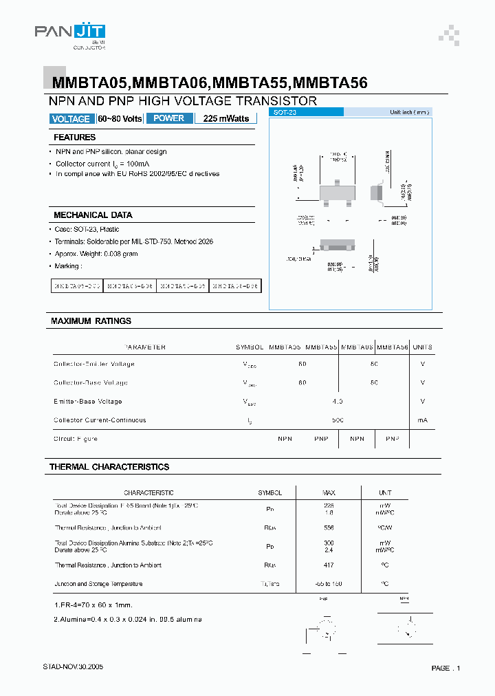 MMBTA05_5013247.PDF Datasheet