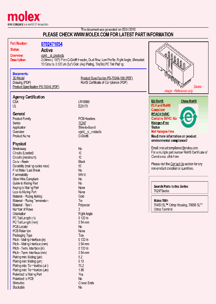 70247-1054_5013433.PDF Datasheet